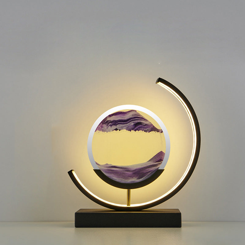 3D Sand Flow LED Lamp – Bright and Stylish
