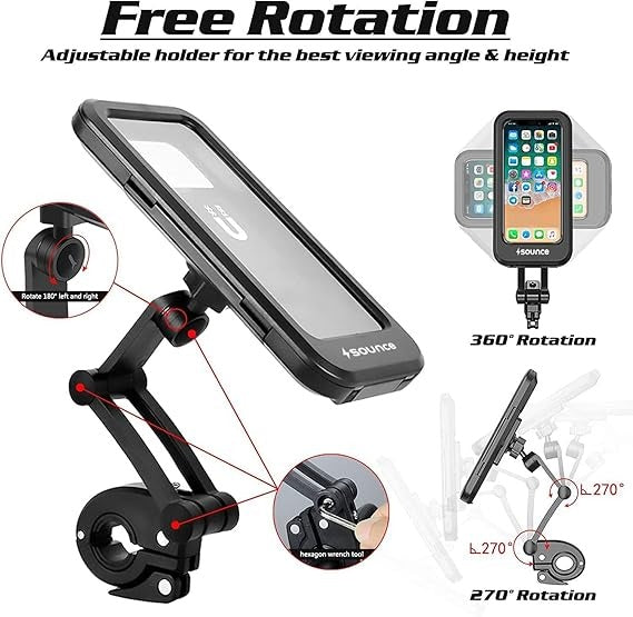 Ultimate 360° Bike Phone Holder for All Smartphones