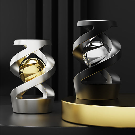 Smooth Metal Fidget Spinner – Desk Toy for Stress Relief