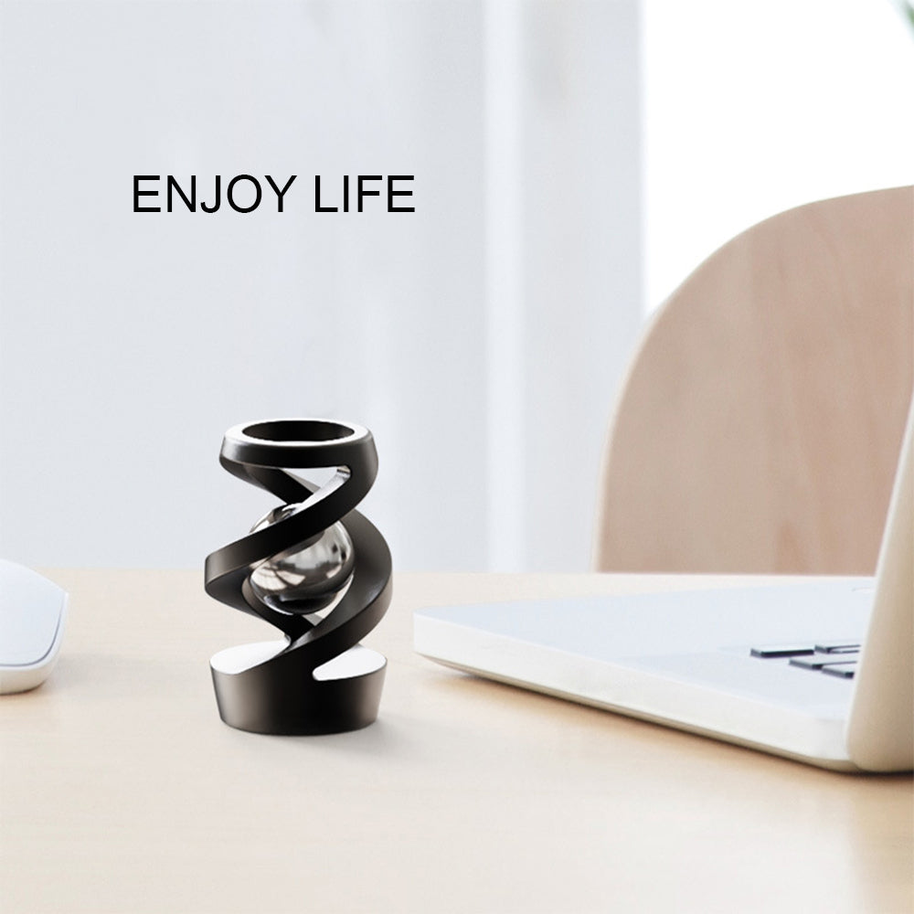 Smooth Metal Fidget Spinner – Desk Toy for Stress Relief