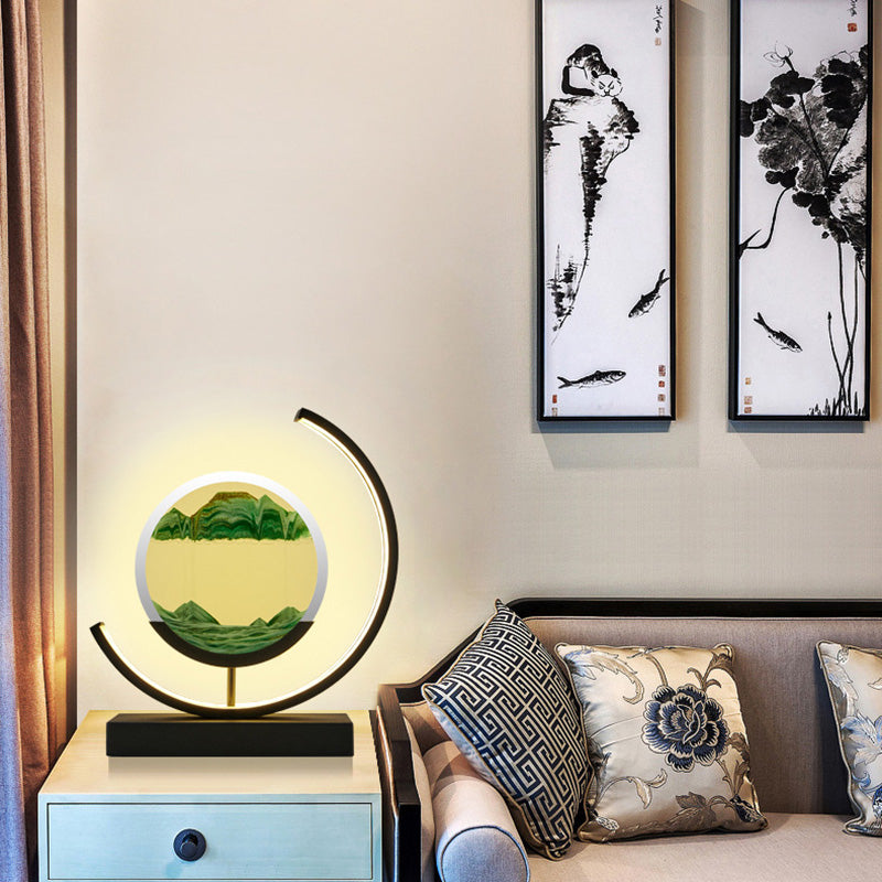 3D Sand Flow LED Lamp – Bright and Stylish