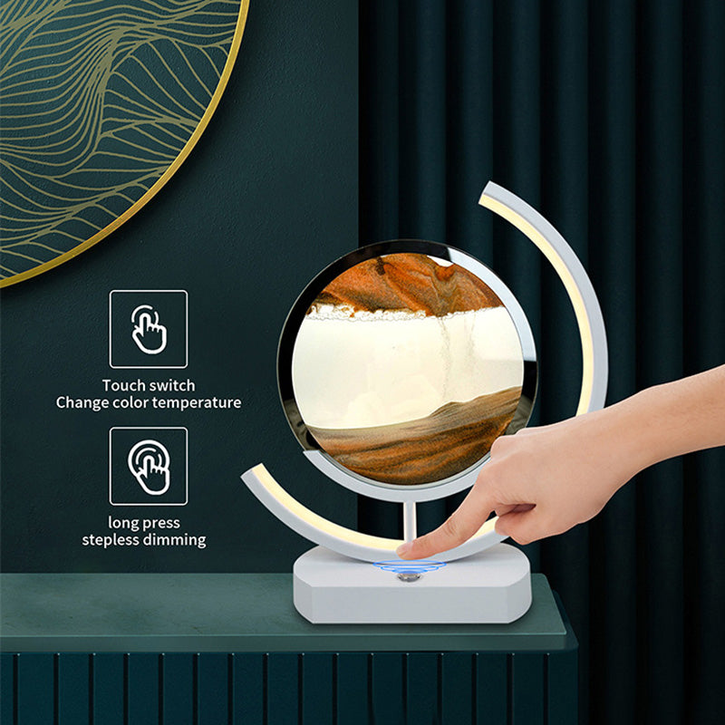 3D Sand Flow LED Lamp – Bright and Stylish